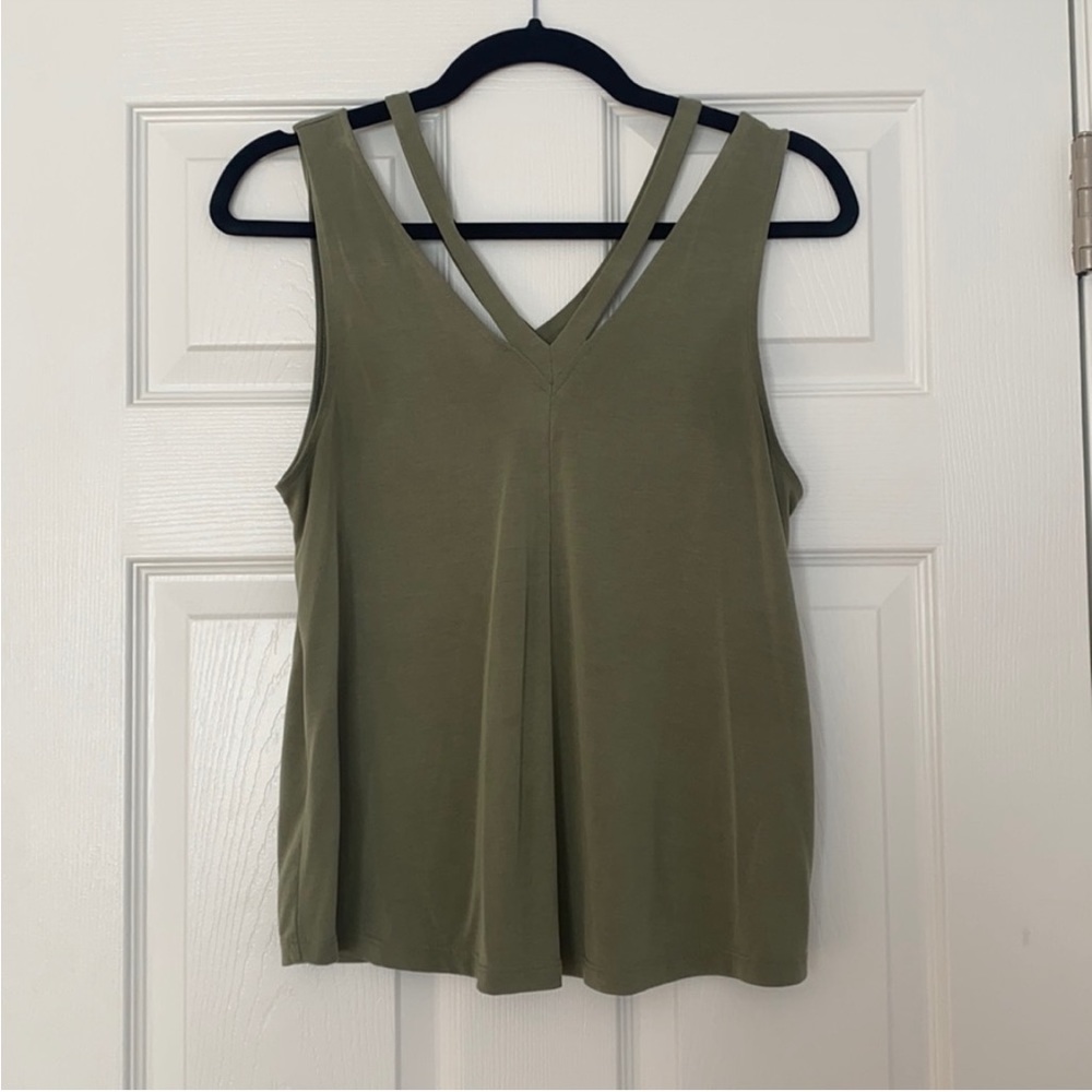 American Eagle Hunter Green Tank Top